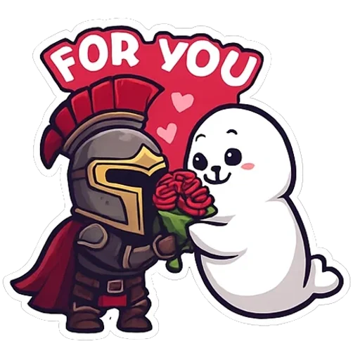 🌟 Стикер «Dictator and Sappy» для Telegram