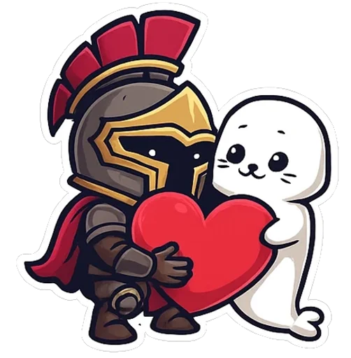 Стикерпак Dictator and Sappy для Telegram