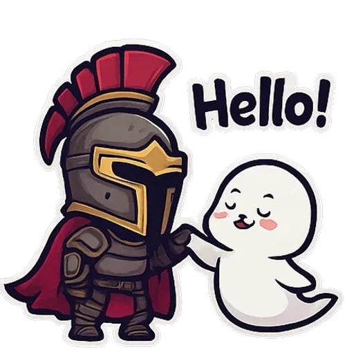 🌟 Стикер «Dictator and Sappy» для Telegram