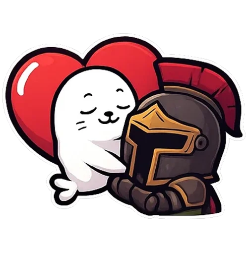 🌟 Стикер «Dictator and Sappy» для Telegram