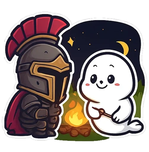 🌟 Стикер «Dictator and Sappy» для Telegram