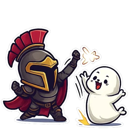🌟 Стикер «Dictator and Sappy» для Telegram
