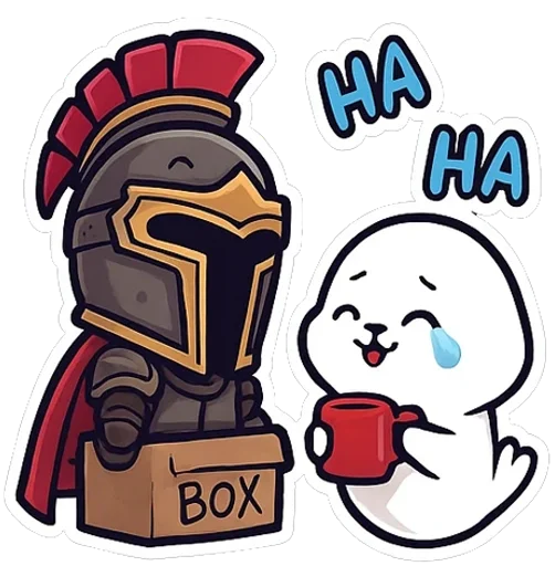 🌟 Стикер «Dictator and Sappy» для Telegram