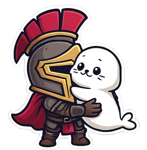 🌟 Стикер «Dictator and Sappy» для Telegram