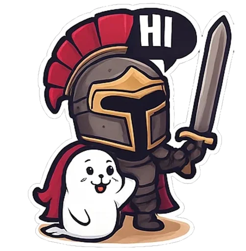🌟 Стикер «Dictator and Sappy» для Telegram