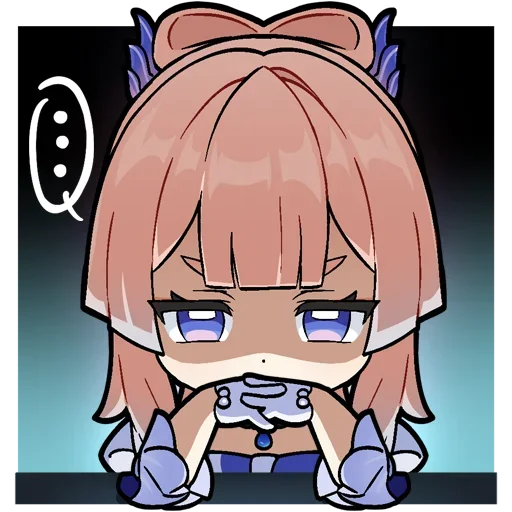 🧐 Стикер «Chibi Genshin Impact» для Telegram