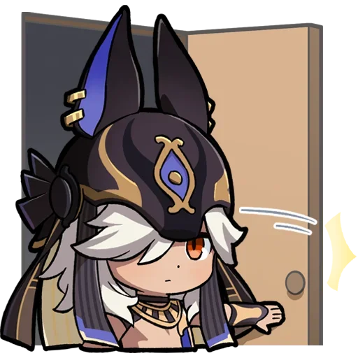 🤨 Стикер «Chibi Genshin Impact» для Telegram