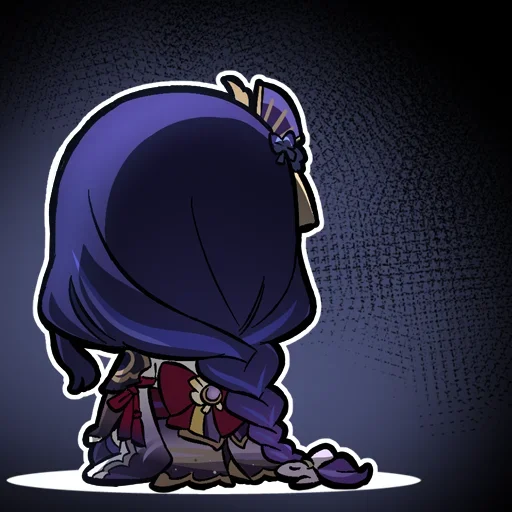 😭 Стикер «Chibi Genshin Impact» для Telegram