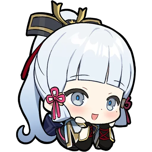 👋 Стикер «Chibi Genshin Impact» для Telegram