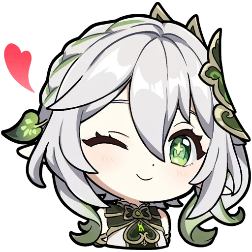 😘 Стикер «Chibi Genshin Impact» для Telegram