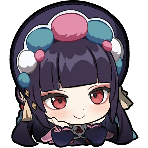 🙂 Стикер «Chibi Genshin Impact» для Telegram