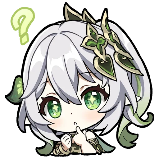 ❓ Стикер «Chibi Genshin Impact» для Telegram