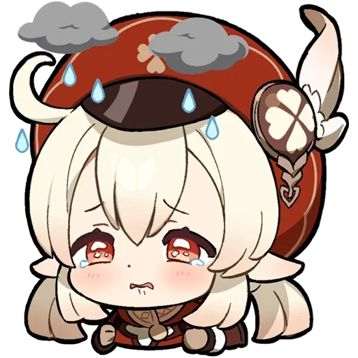 😭 Стикер «Chibi Genshin Impact» для Telegram