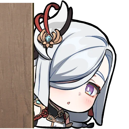 🙂 Стикер «Chibi Genshin Impact» для Telegram