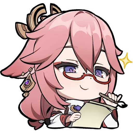 😏 Стикер «Chibi Genshin Impact» для Telegram