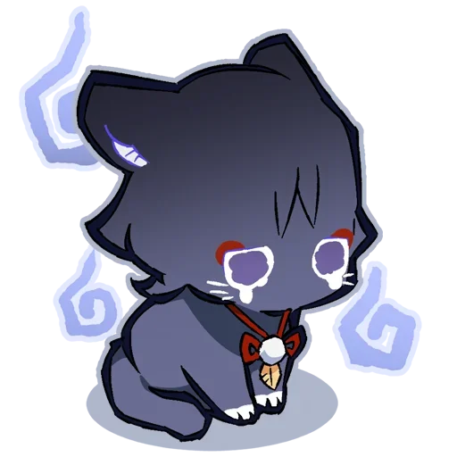 😞 Стикер «Chibi Genshin Impact» для Telegram
