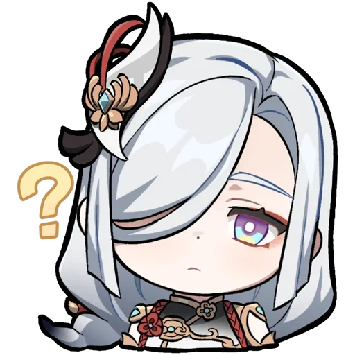 ❓ Стикер «Chibi Genshin Impact» для Telegram