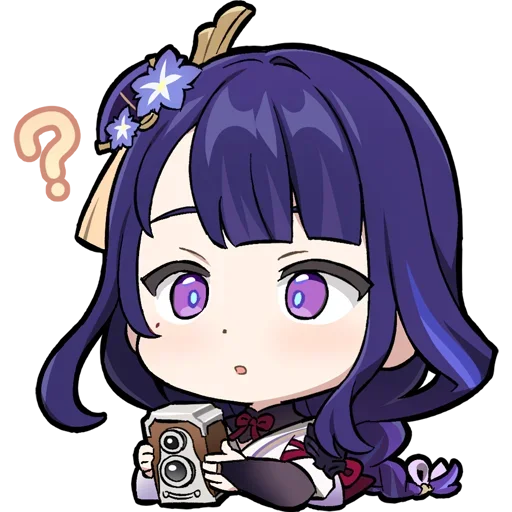 ❓ Стикер «Chibi Genshin Impact» для Telegram