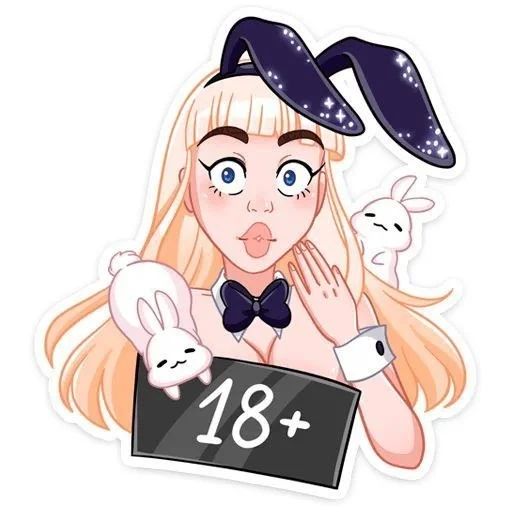 🤩 Стикер «Больше стикеров» для Telegram