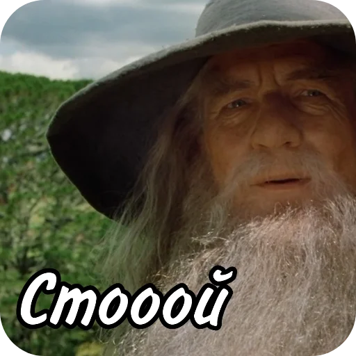 💇 Стикер «The Lord Of The Rings» для Telegram