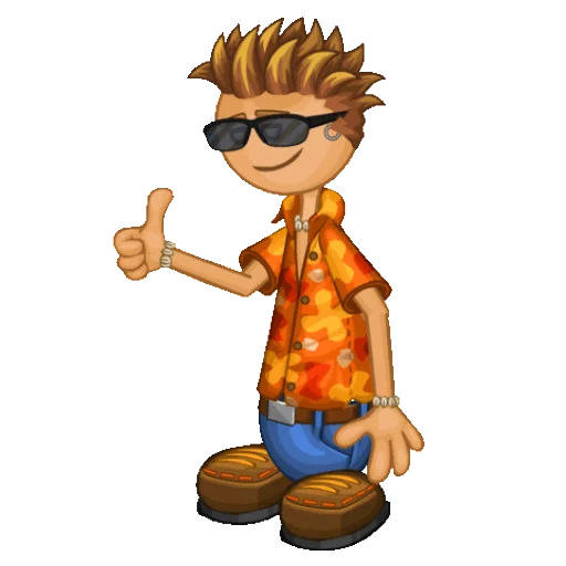 👍 Стикер «Papa Louie» для Telegram