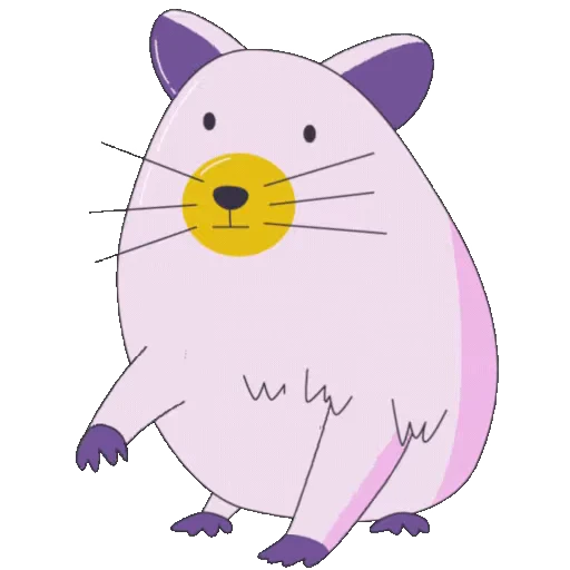 🐭 Стикер «Зверюшки» для Telegram
