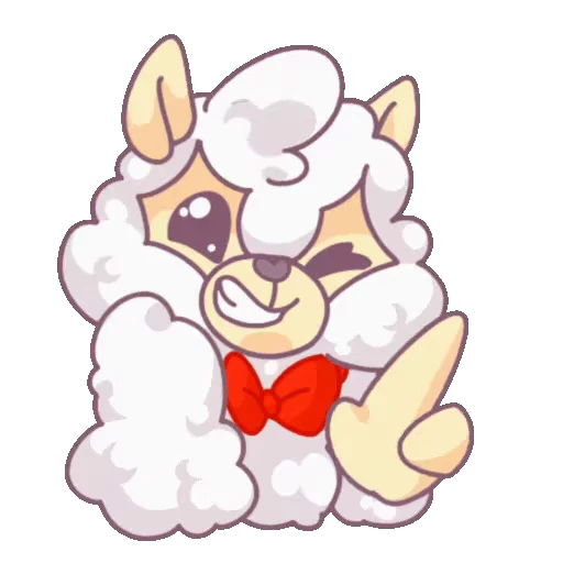 🐑 Стикер «Зверюшки» для Telegram