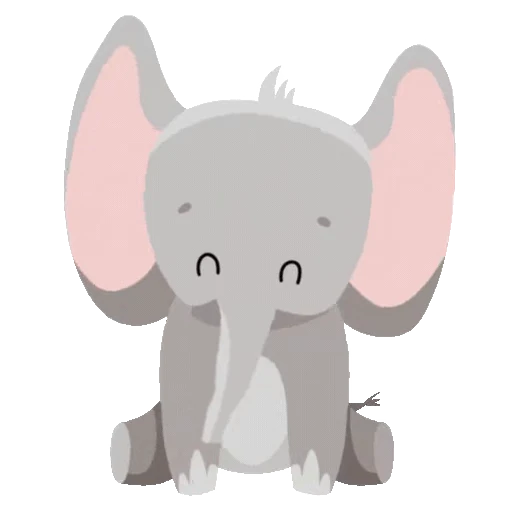 🐘 Стикер «Зверюшки» для Telegram