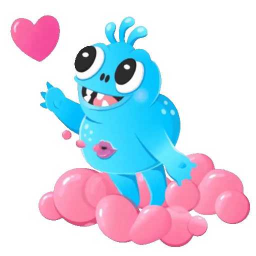 ❤️‍🔥 Стикер «Зверюшки» для Telegram
