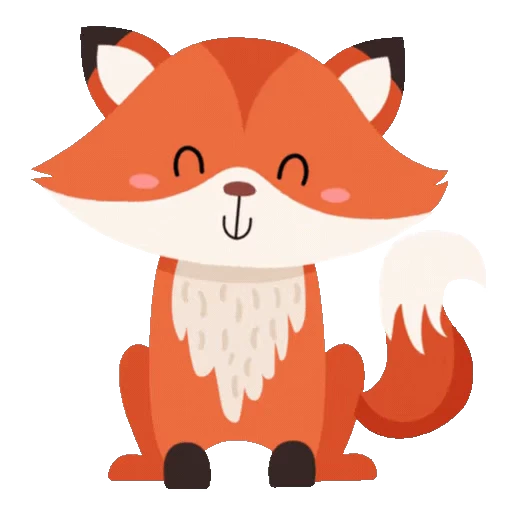 🦊 Стикер «Зверюшки» для Telegram