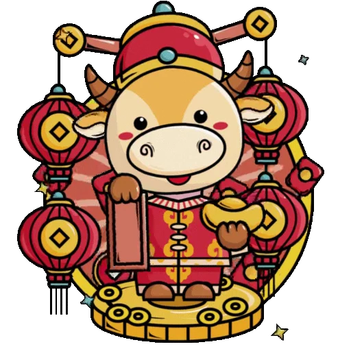 🐃 Стикер «Зверюшки» для Telegram