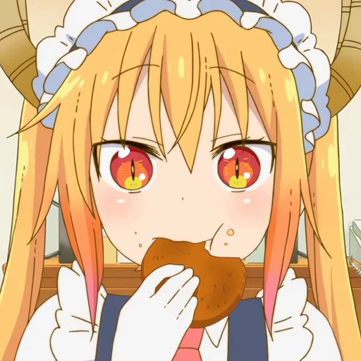 🎋 Стикер «Tooru Kobayashisan Chi no Maid Dragon» для Telegram