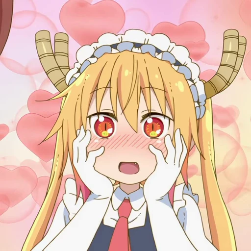 🎋 Стикер «Tooru Kobayashisan Chi no Maid Dragon» для Telegram