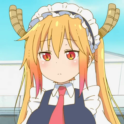 🎋 Стикер «Tooru Kobayashisan Chi no Maid Dragon» для Telegram