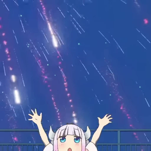 🎋 Стикер «Tooru Kobayashisan Chi no Maid Dragon» для Telegram