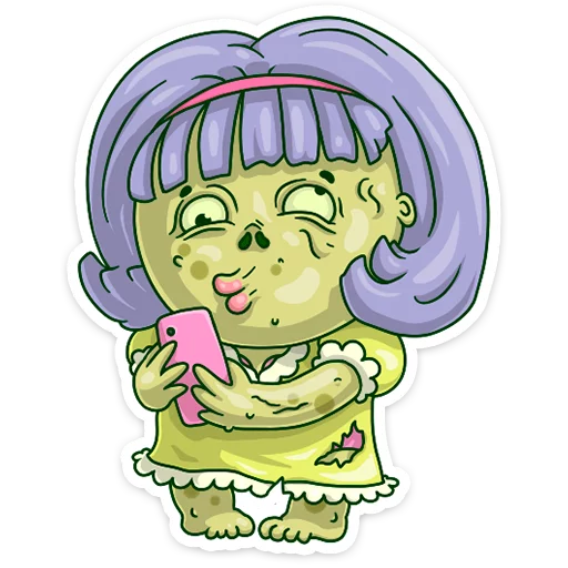 😗 Стикер «Всё ещё живые» для Telegram