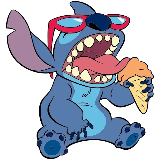 🍦 Эмодзи «Стич» для Telegram
