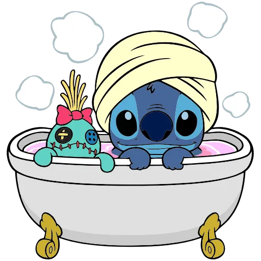 🛀 Эмодзи «Стич» для Telegram