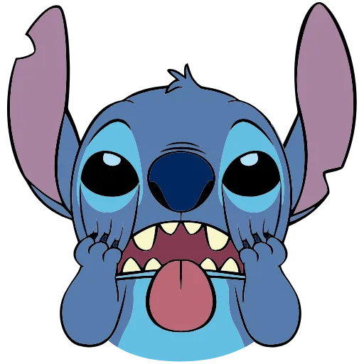 🙀 Эмодзи «Стич» для Telegram