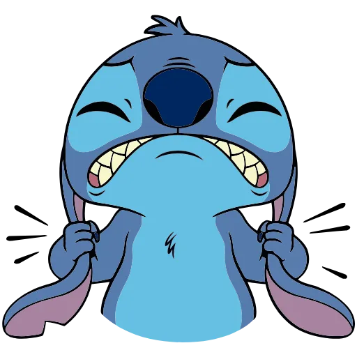 😠 Эмодзи «Стич» для Telegram