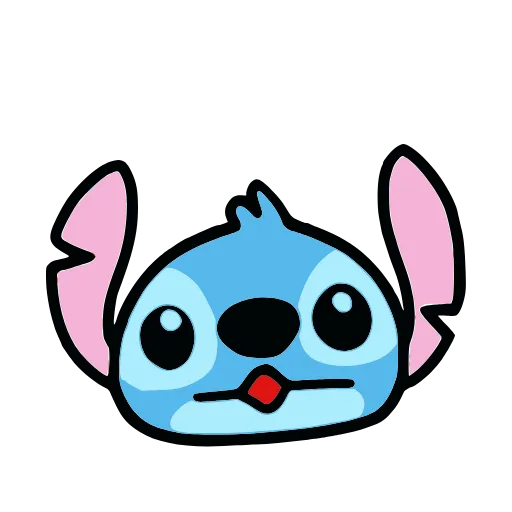 Стикерпак Stitch and Angel для Telegram