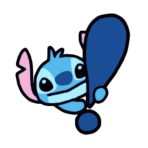 ❕ Стикер «Stitch and Angel» для Telegram