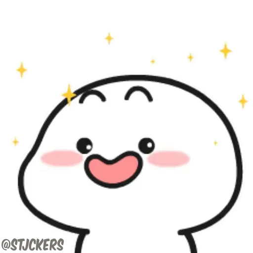 🤩 Стикер «Булька» для Telegram