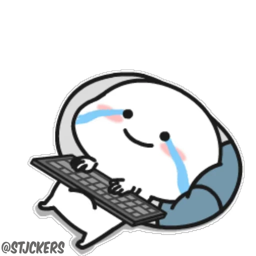 😭 Стикер «Булька» для Telegram