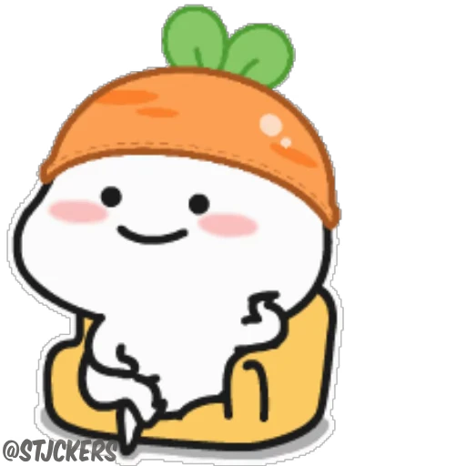 🥕 Стикер «Булька» для Telegram