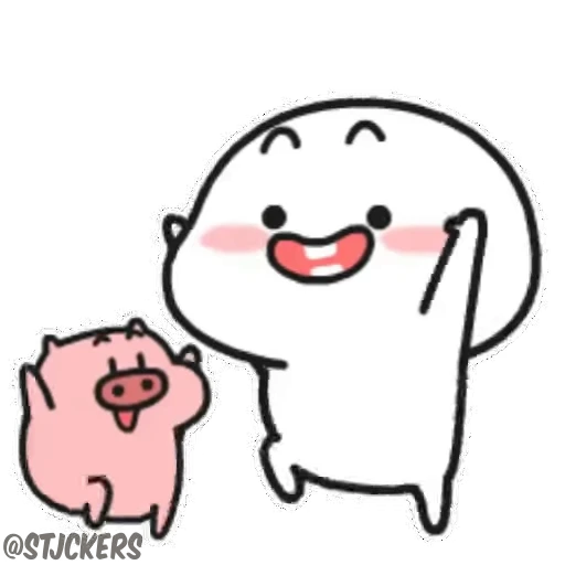 😃 Стикер «Булька» для Telegram