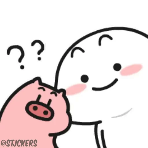 🤔 Стикер «Булька» для Telegram