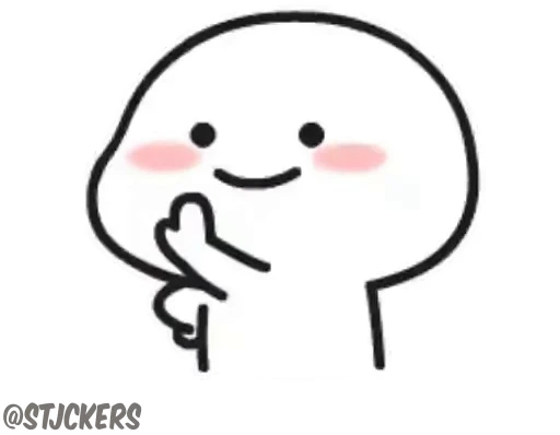 🗿 Стикер «Булька» для Telegram