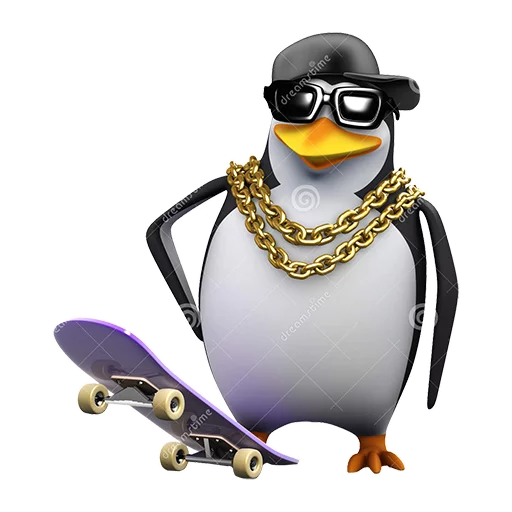 🏂 Стикер «Dank 3d stock penguins» для Telegram