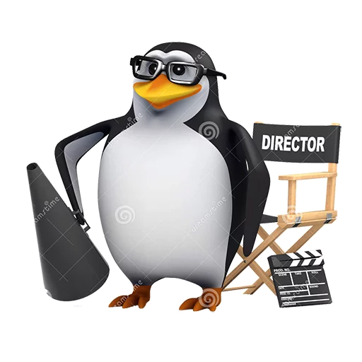 🎬 Стикер «Dank 3d stock penguins» для Telegram
